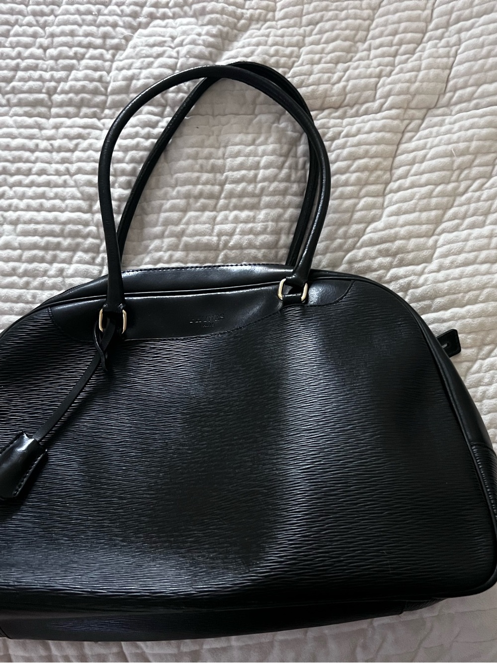 Phynes Paris Structured Dome Satchel Handbag